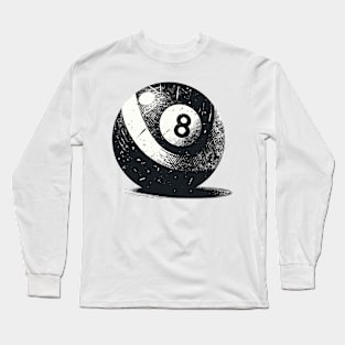 Pool Ball Long Sleeve T-Shirt